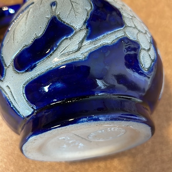 Betschdorf Alsace France Paul Schmitter Salt Glaze Pottery~Pitcher~Signed - Picture 14 of 16